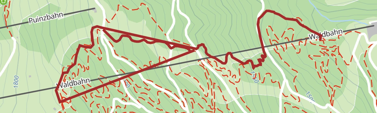 Route map: Downhill